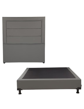 Cama Bolt con Box Dicasa de madera