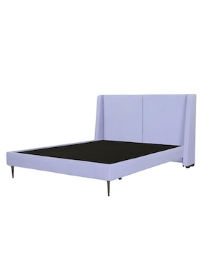 Cama Milan Base Slim Dicasa de madera