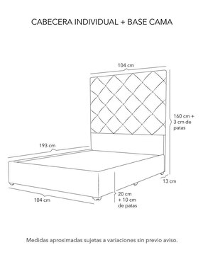Cama Ikki Belt Dicasa de madera pino