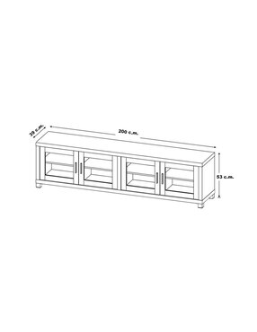 Consola Coaster de MDF