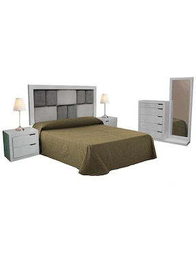 Set Recámara Kessa Bélgica de MDF