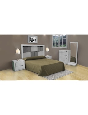 Set Recámara Kessa Bélgica de MDF