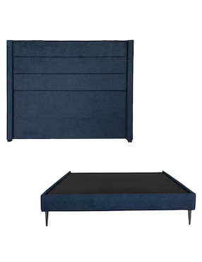 Cama Lugo Slim Dicasa de madera pino