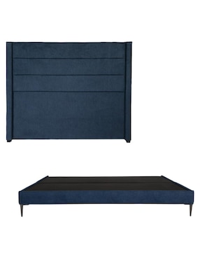 Cama Lugo Slim Dicasa de madera pino