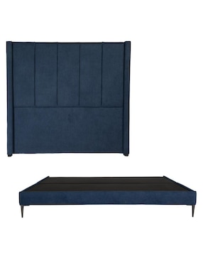 Cama Nizza Slim Dicasa de madera pino