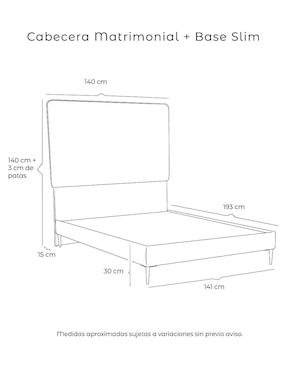 Cama Split Slim Dicasa de madera pino