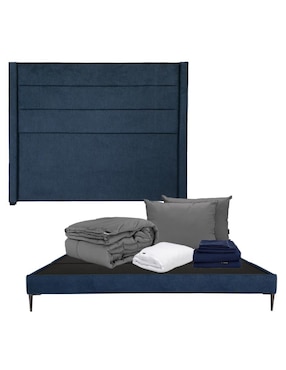 Cama Lugo Slim Dicasa de madera pino