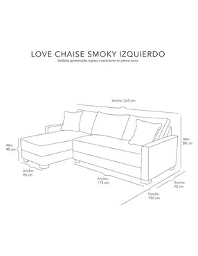 Sofá Smoky Dicasa