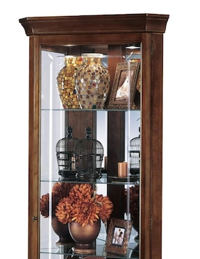 Vitrina Horlogerie de madera encino