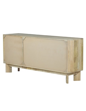 Bufetero Carlos Art Asia de madera mango
