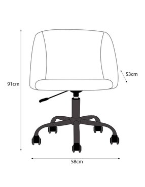 Silla escritorio Bliss Sochic