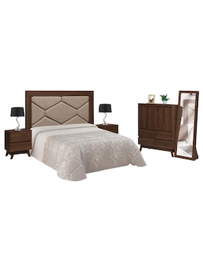Set Recámara Kessa Kross de MDF