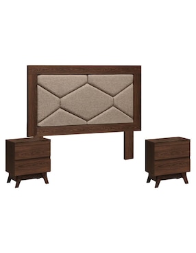 Set Recámara Kessa Kross de MDF