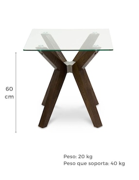Mesa lateral armable Pres Tamarindo