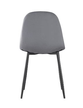 Juego de sillas 4 piezas Top Living de terciopelo