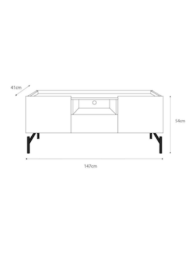 Mueble de tv Medusa Sochic de MDF