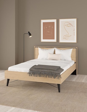 Cama Good Sochic de MDF matrimonial