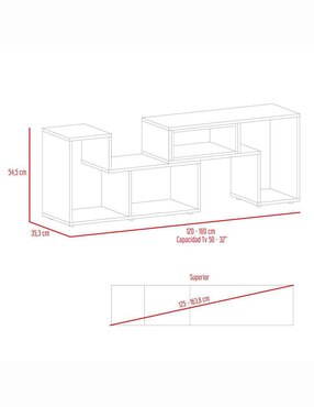 Mueble de tv Beijing Excelsior de melamina