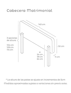 Cabecera Logan Dicasa de madera