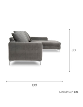 Sala modular Ris Tamarindo de poliéster