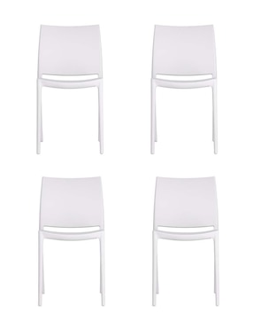 Set Silla 4 Piezas Todos Usos Equipamiento En Muebles