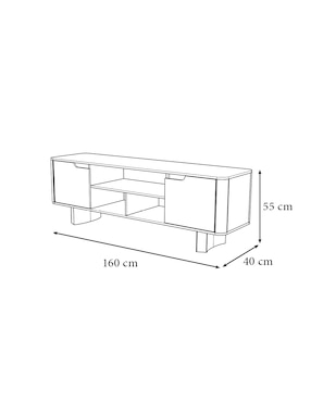 Mueble de tv Sevilla Haus de madera