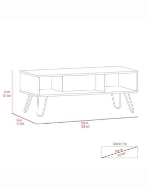 Mesa de acento Vassel Excelsior