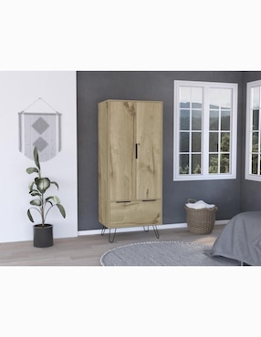 Armario Excelsior AUGUSTA Closet Augusta Beige de melamina