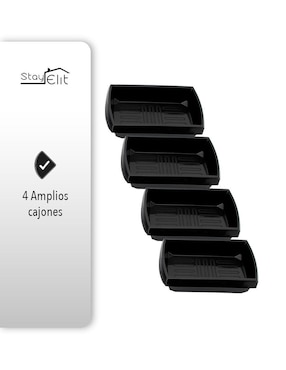 Carro de servicio áreas múltiples Stay Elit hierro