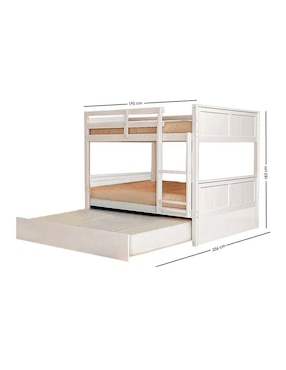 Litera Ansoal de madera