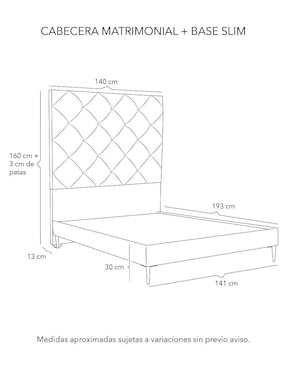 Cama Ikki Slim Dicasa de madera