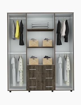 Armario Excelsior Fontan Closet Fontan Cafe de melamina