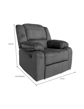 Reclinable James Bossa de madera