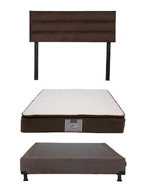 Set Recámara Dicasa Logan Bless Nautilus de madera pino