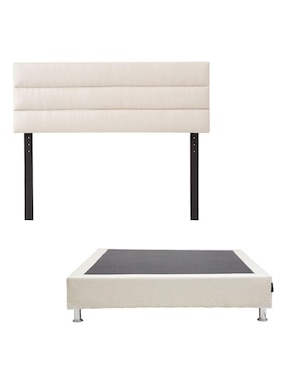 Set Recámara Dicasa Logan Dolum Trini de madera pino