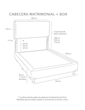 Set Recámara Dicasa Logan Dolum Trini de madera pino