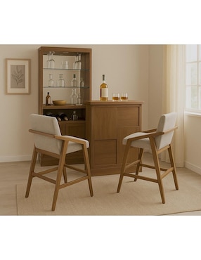 Cantina Baracaldo Kessa de mdf y madera