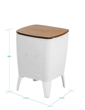 Enfriador MQ Cooler Table Caramelo de polipropileno