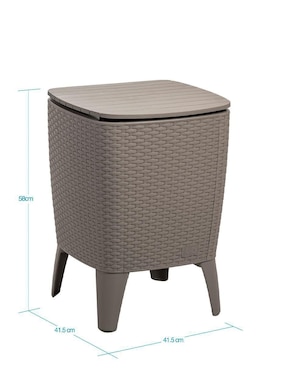 Enfriador MQ Cooler Table Taupe de polipropileno