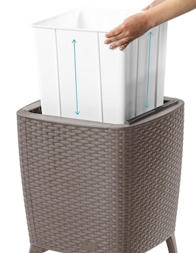 Enfriador MQ Cooler Table Taupe de polipropileno