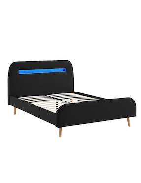 Base Para Cama Bossa Diamond De Madera Pino