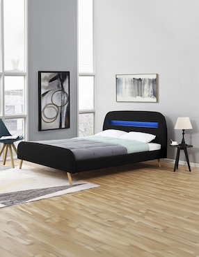 Base para cama Diamond Bossa de madera pino