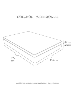 Set Recámara Dicasa Blend Belu de madera pino