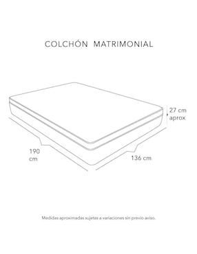 Set Recámara Dicasa Bilbao Rivo Premier de madera pino