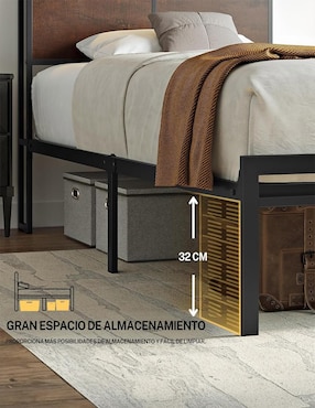 Base para cama Fabato de MDF
