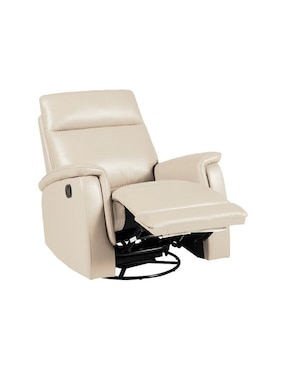 Reclinable Cosmobel Jake Swivel De Piel