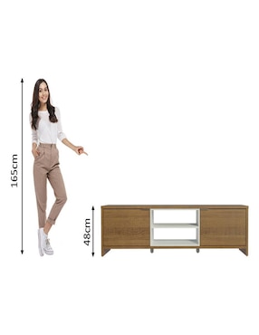 Mueble de Tv armable Metz Madesa