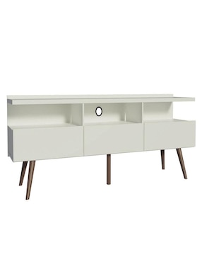 Mueble De TV Londres Madesa De Aglomerado Y Madera