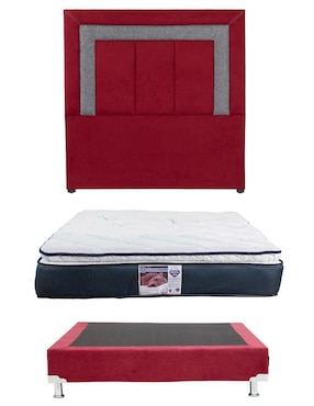 Set Recámara Dicasa Bora de madera pino