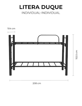 Litera Atlas Basic Atlas Del Descanso de metal Individual